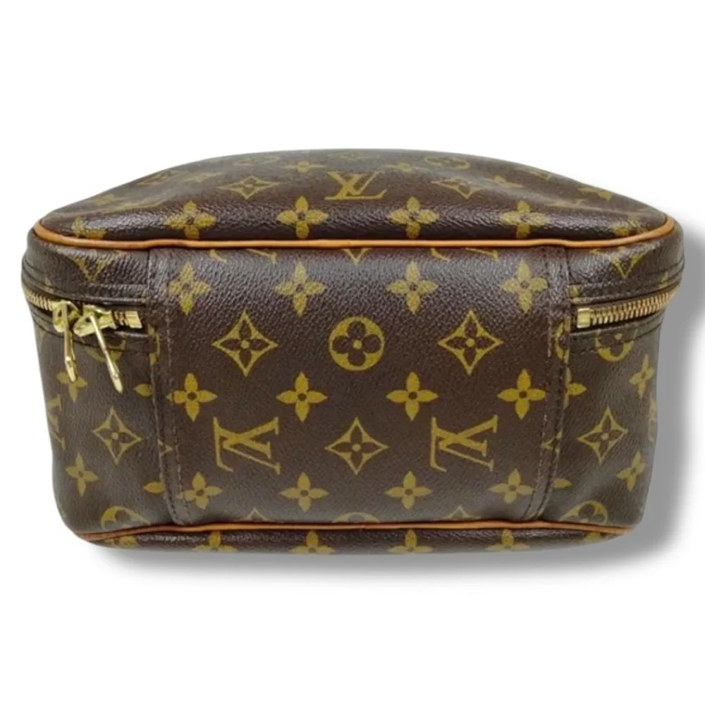 EUC Louis Vuitton LV Hand Bag Excursion Brown Monogram Classic Vintage UNISEX
